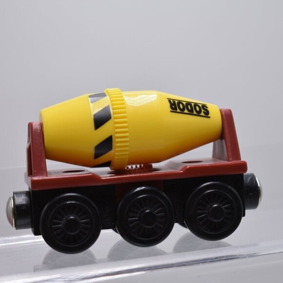 2002 Cement Mixer Thomas & Friends Wooden Railway Tank Engine Vintage Gullane - Picture 6 of 7